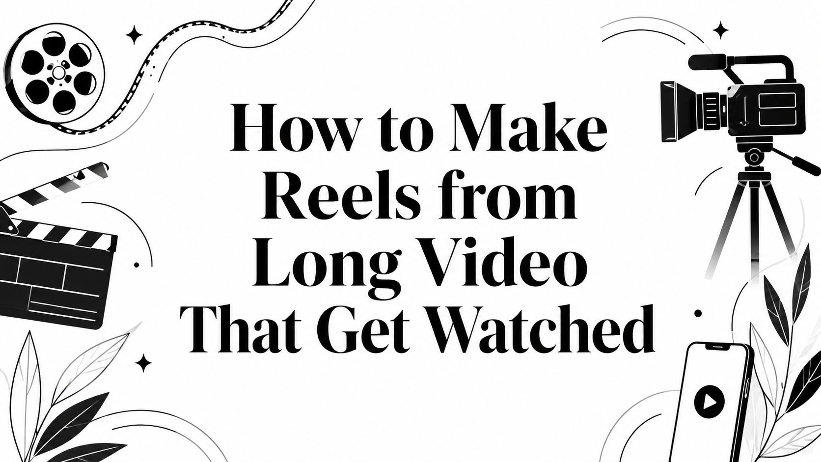 How to Make Reels from Long Video That Get Watched
