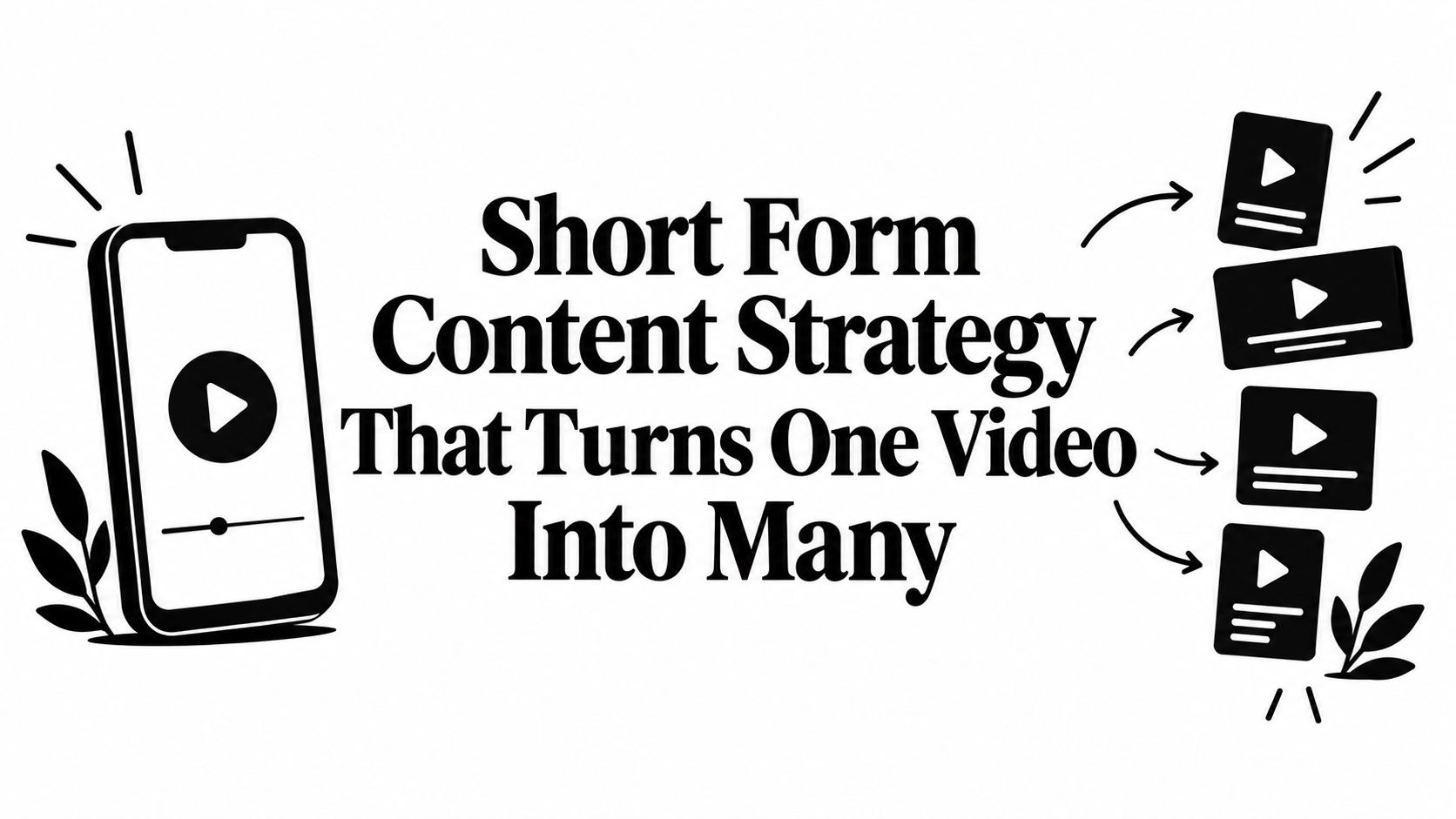 Short Form Content Strategy That Turns One Video Into Many